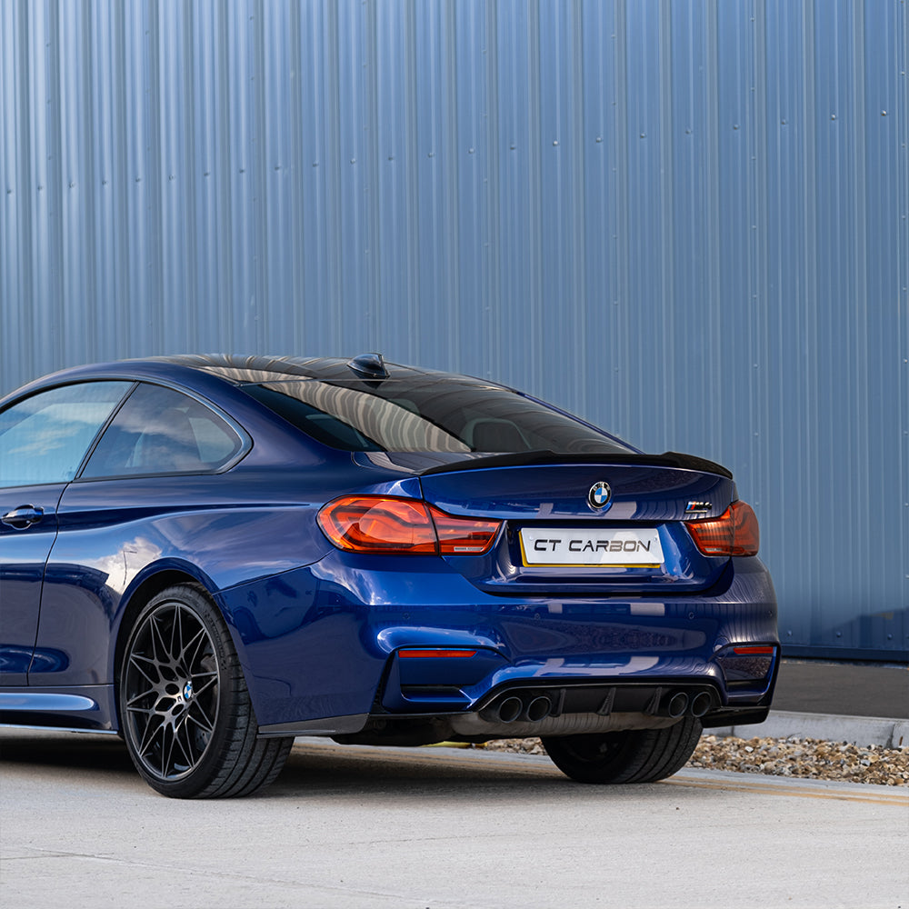 F80 F82 F83 BMW M3 M4 Carbon Fibre Rear Bumper Corners - Cuz001