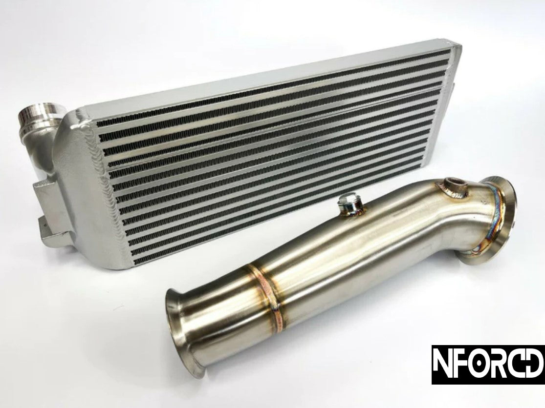 N55 BMW M135i M235i M2 335i 435i (2013+) front mount intercooler & catless downpipe kit
