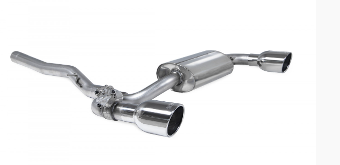 BMW M135i F40 GPF-back exhaust with electronic valve - Scorpion SBMP082
