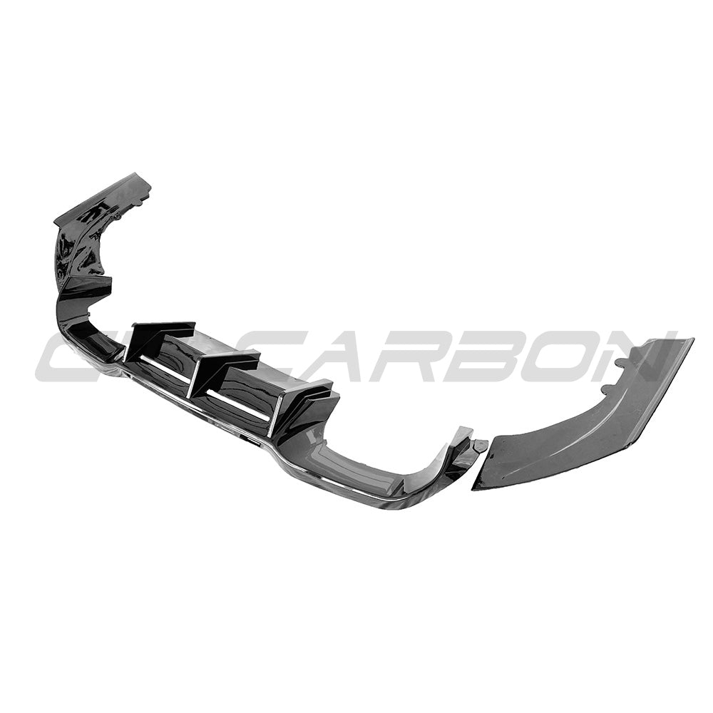 BMW F87 M2 rear diffuser - gloss black ABS