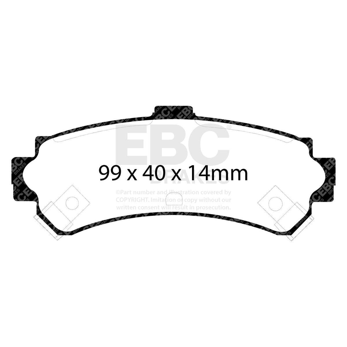 EBC Ultimax2 Pads & Premium Discs PD40K1346