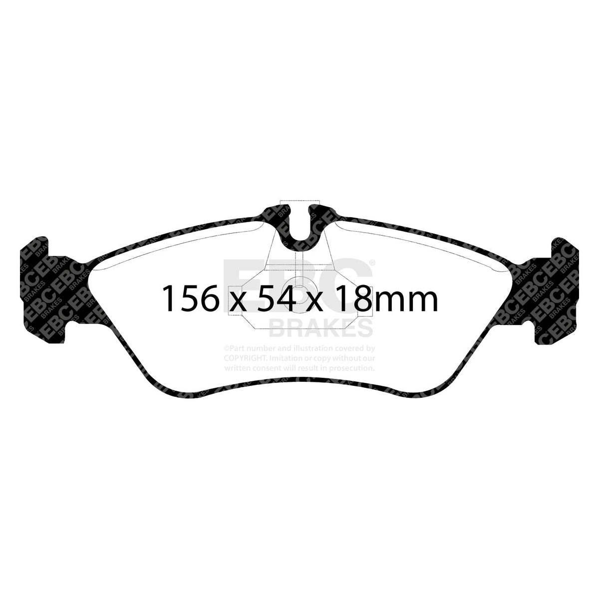 EBC PD40K2087 Ultimax2 Pads & Premium Discs Kit