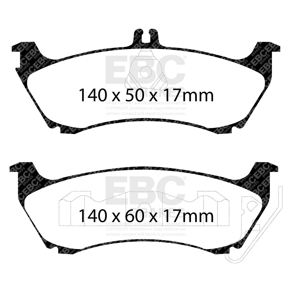 EBC PD40K1237 Brake Kit for VW Passat B6 2.0 TDI