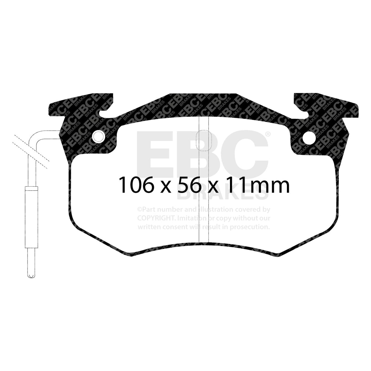 EBC PD40K1654 Ultimax2 Pads & Premium Discs Kit