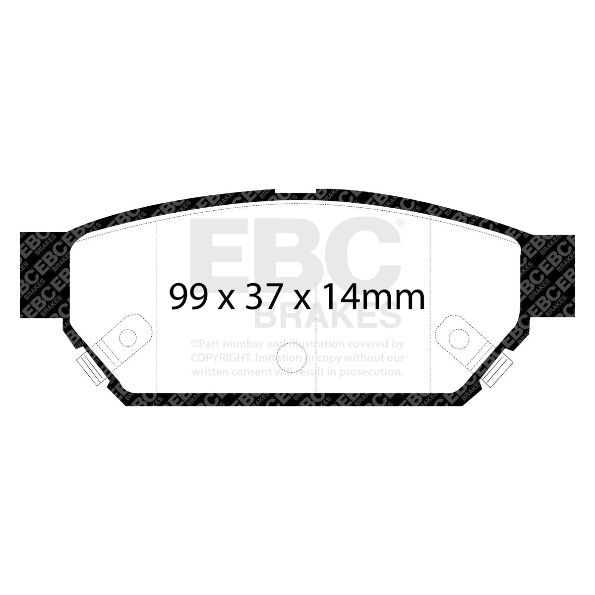 EBC Ultimax2 Pads & Premium Discs PD40K1307