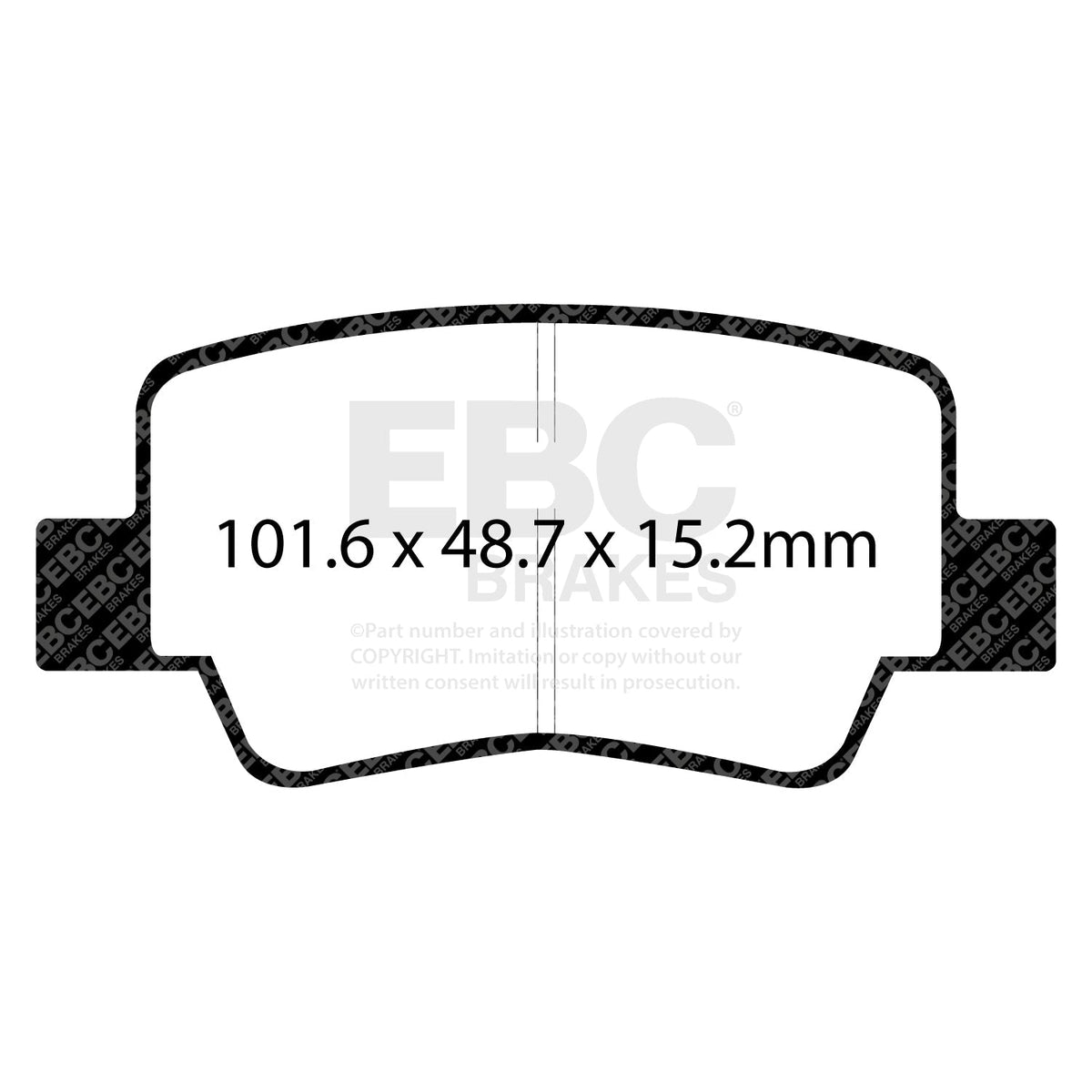 Ford Focus ST brake kit EBC Ultimax2 pads & Premium discs PD40K1879