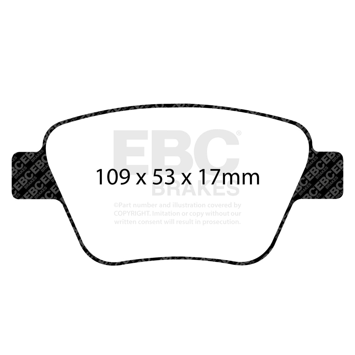 Brake Kit UK - EBC Ultimax Pads & Plain Discs PD40K153
