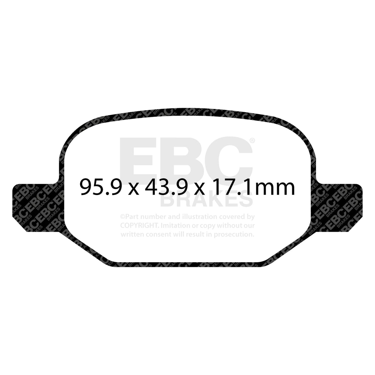 EBC Ultimax2 Pads & Premium Discs PD40K2396