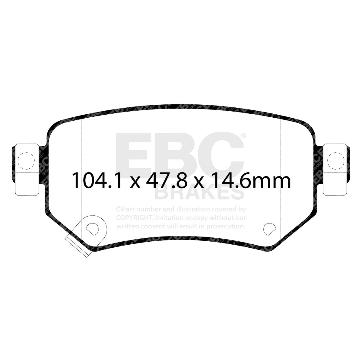 EBC Ultimax2 Pads & Premium Discs PD40K2603