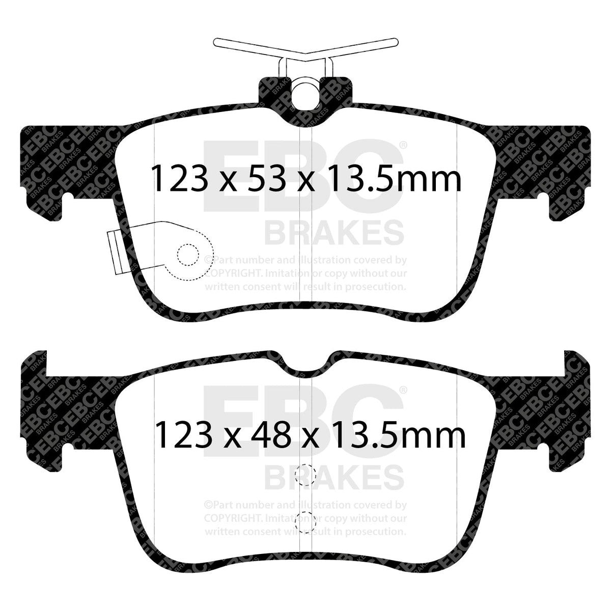 EBC Ultimax2 Pads & Premium Discs PD40K2633