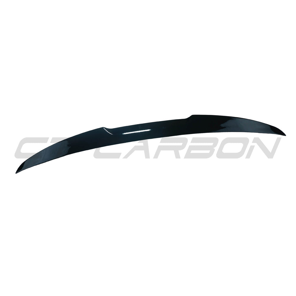 BMW 8 Series G16 Gran Coupe gloss black rear spoiler with LED brake light