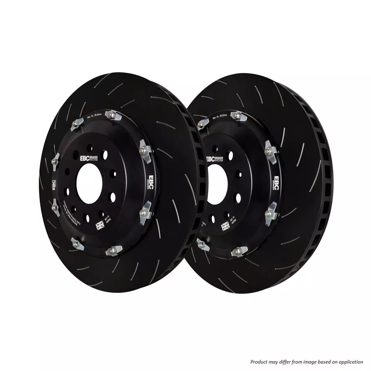F80 F82 F83 F87 BMW M2 M3 M4 Rear Brake Discs EBC SG2F020 Floating 2-Piece 370mm