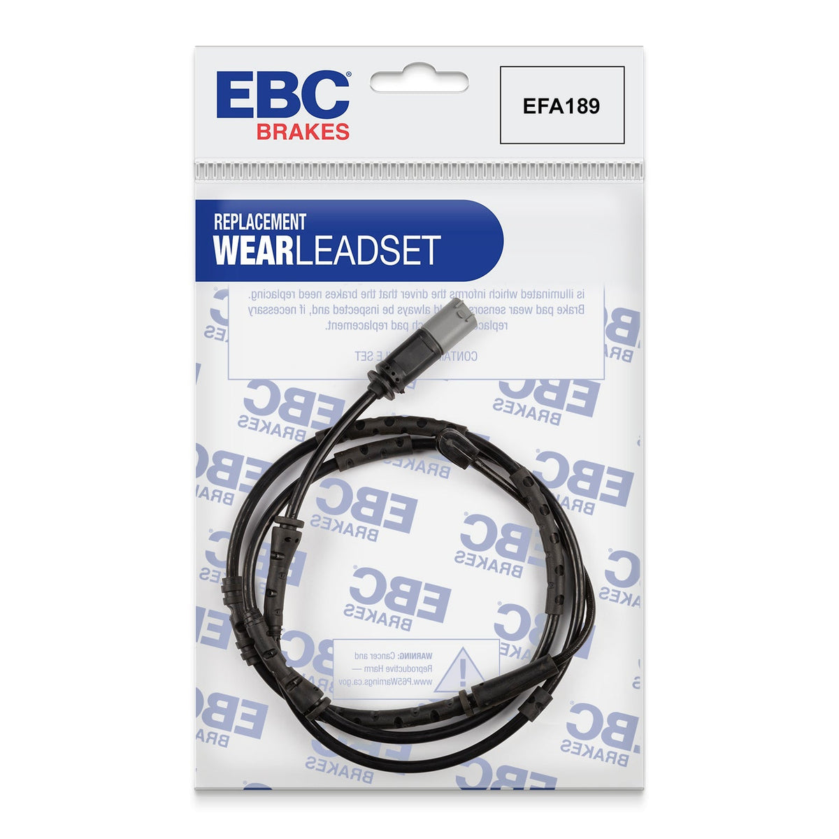 EBC EFA189 Brake Wear Sensor Lead for EBC Pad Sets