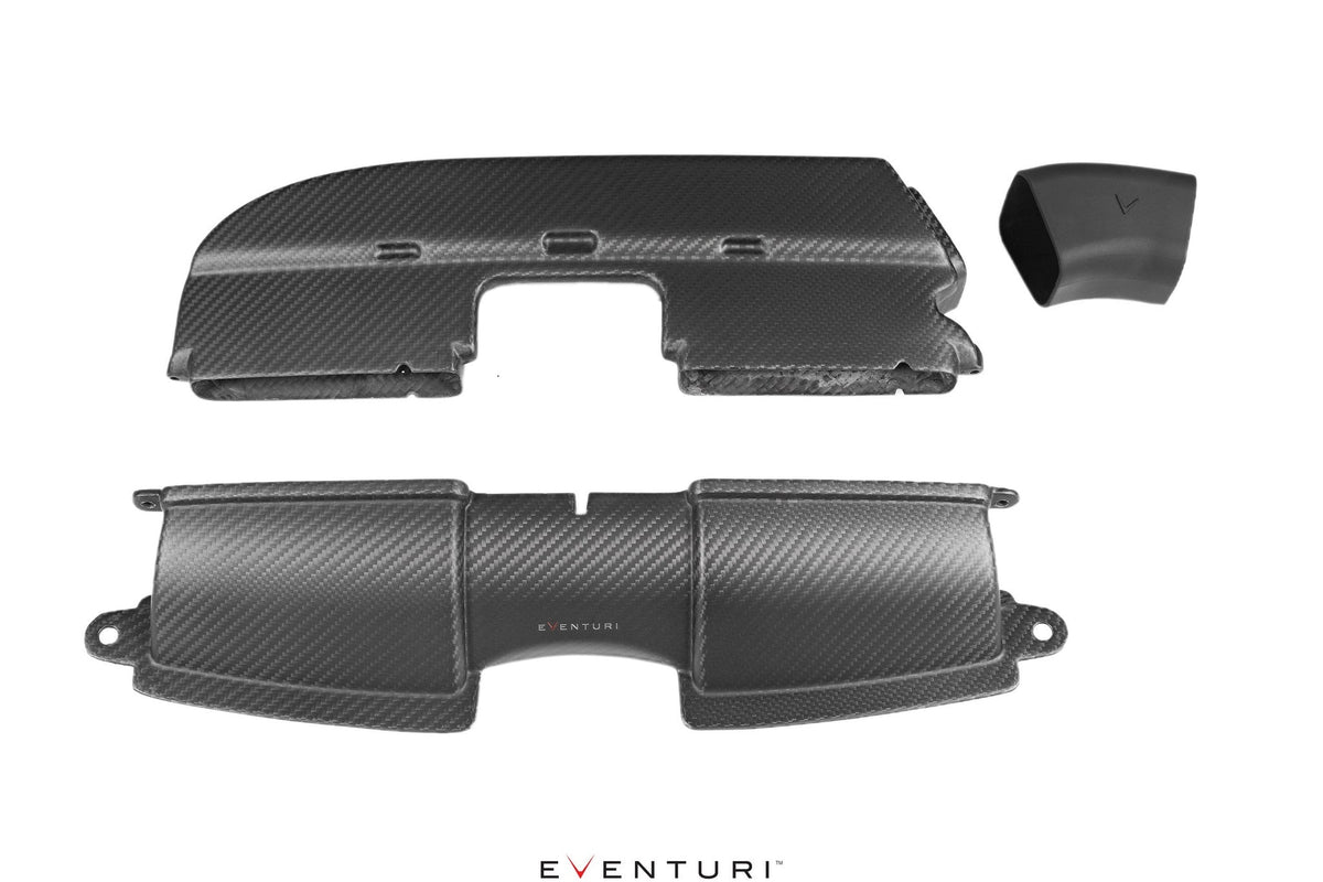BMW E90 E92 E93 M3 carbon intake ducts - EVE-E9X-CF-DCT & EVE-E9X-CFM-DCT