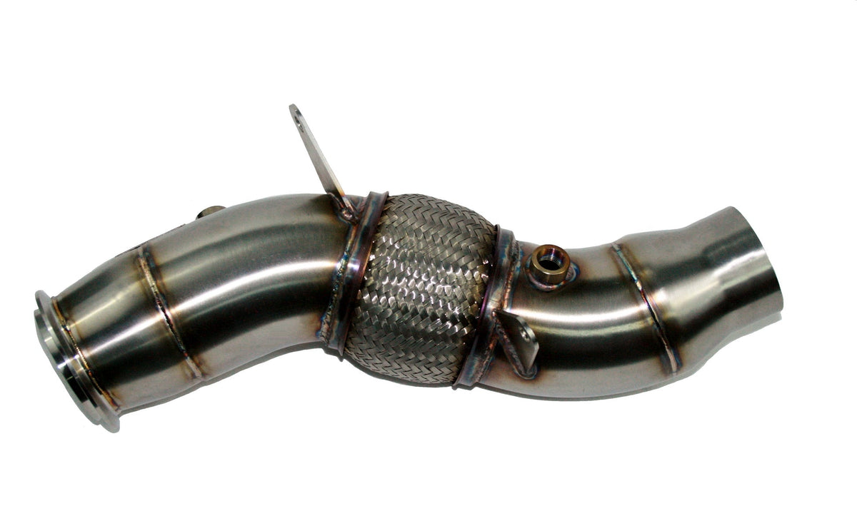 F10 F11 F07 535i & F06 F12 F13 640i N55 catted downpipe, BM-EXH009CAT