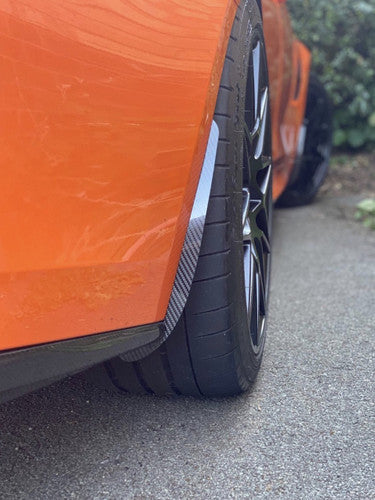F80 M3 Rear Carbon Arch Guards AP Design Gloss CF - AP-F80-RG