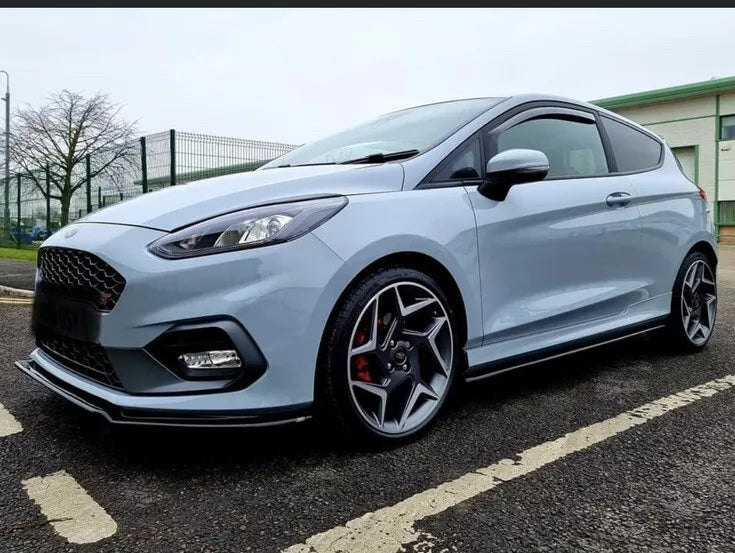 Ford Fiesta ST MK8 (2018-present) Side Extensions - Gloss Black ABS