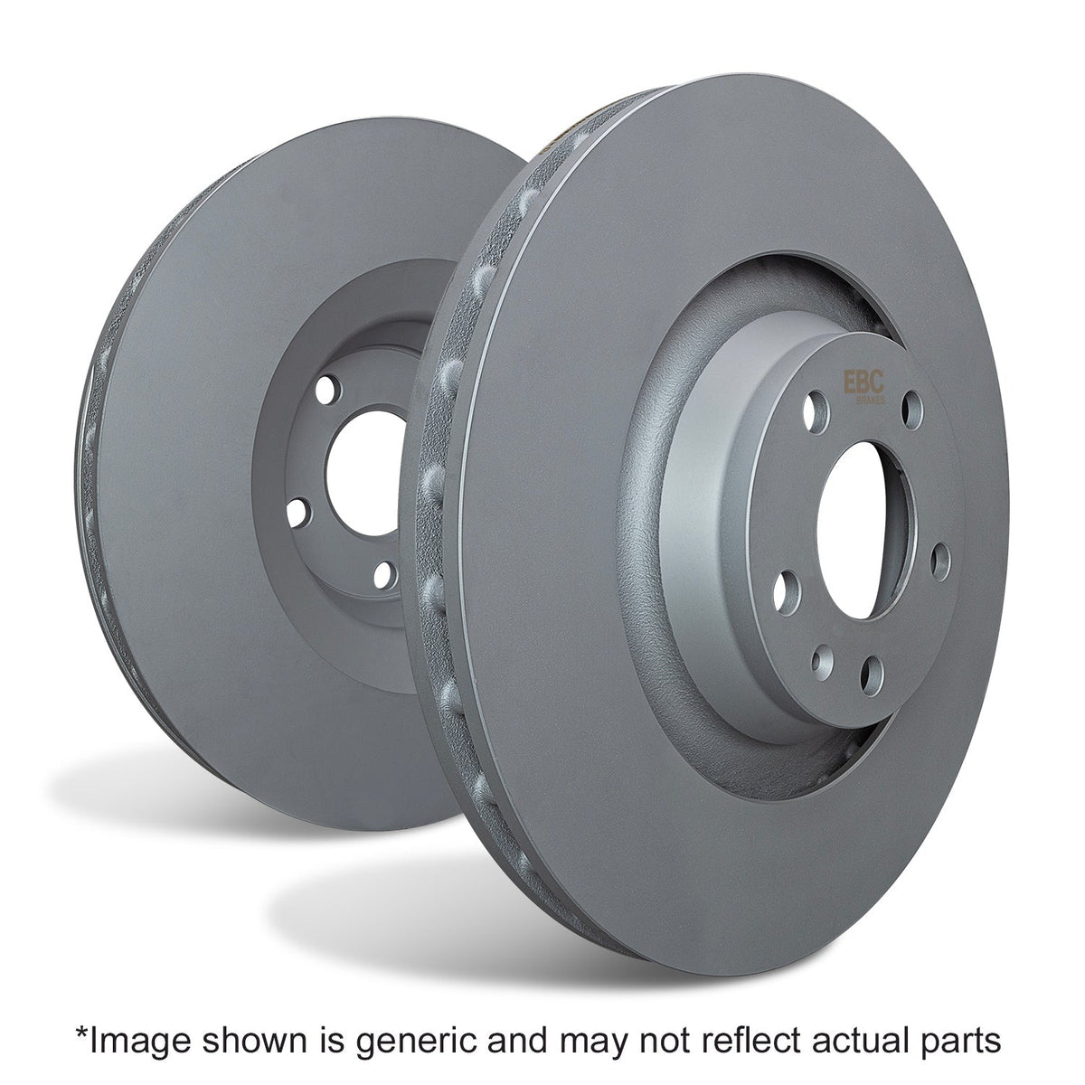 Brake Discs UK Fitment - EBC D Series Premium OE Replacement Discs (Pair) D1686
