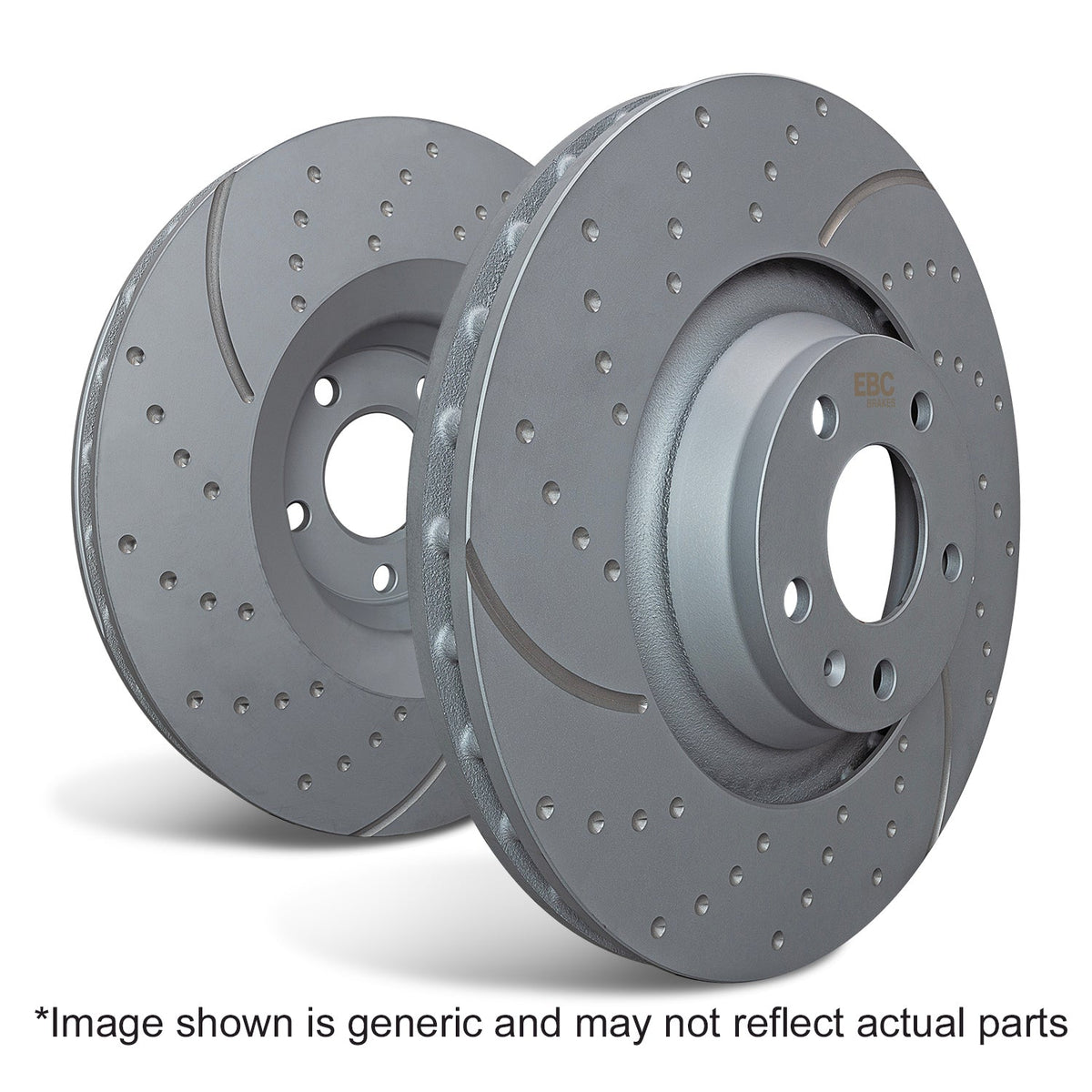 EBC Redstuff Pads & GD Turbogroove Discs PD12KF258