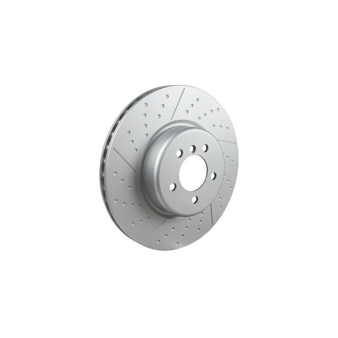 F30 F32 F20 F22 BMW 370x30mm front brake disc, dimpled & slotted