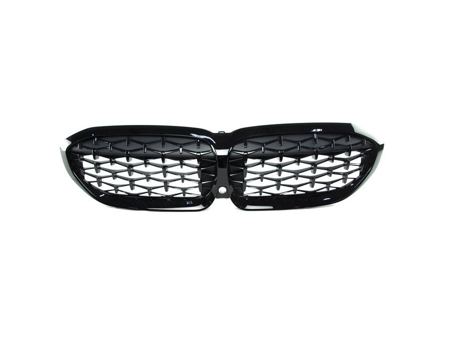 BMW G20 G21 M340i M340ix Gloss Black Front Kidney Grille 51139448475