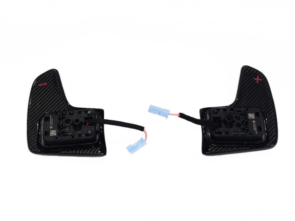 F40 F44 G20 G21 G29 BMW Carbon Fibre Paddle Shifters 61312463597