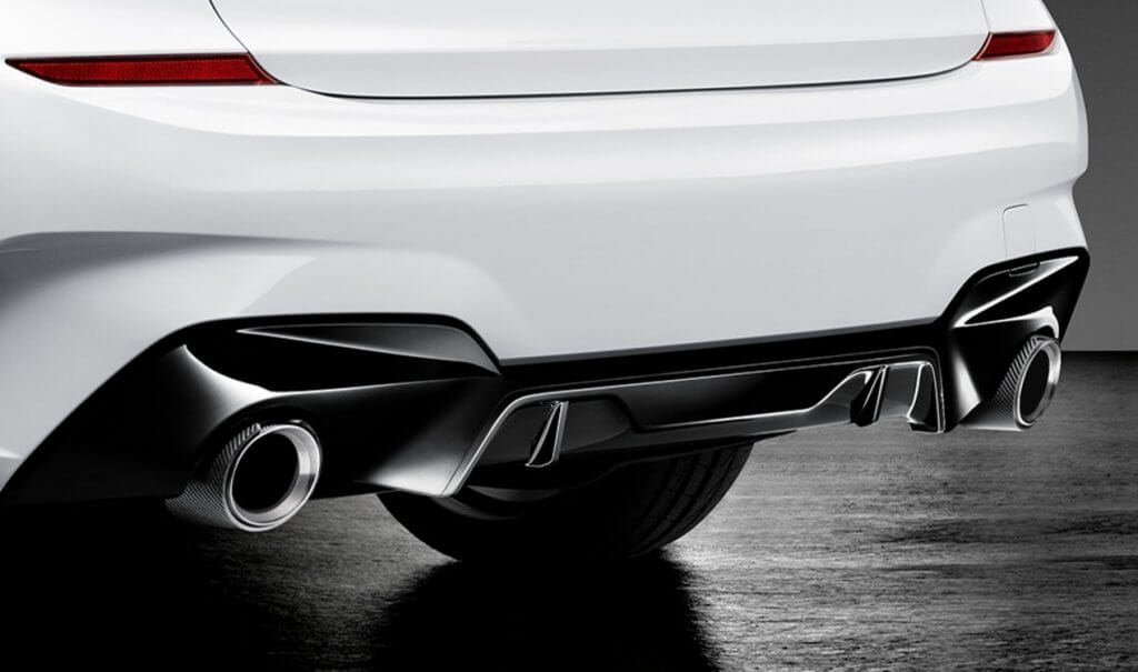 F39 X2 F40 1 Series F44 2 Series Gran Coupé BMW M Performance Tailpipe Trim 18302467247