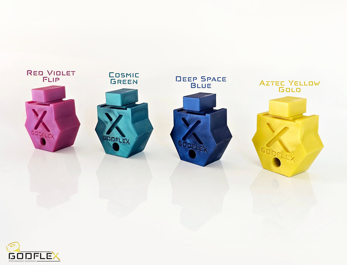 Renault Clio Mk2 1.1-1.6 (1998-2005) front ARB bushes & drop links - Godflex polyurethane