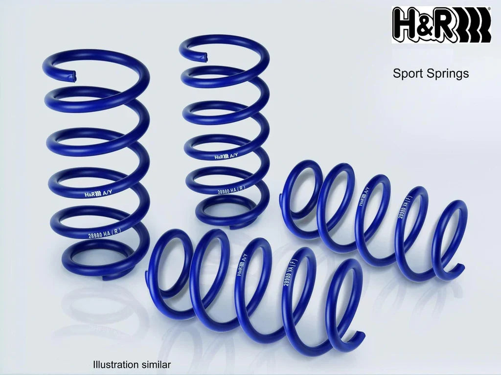 BMW M3 E90 E92 E93 Lowering Springs Kit H&R Sport 25mm/15mm Drop 29053-1