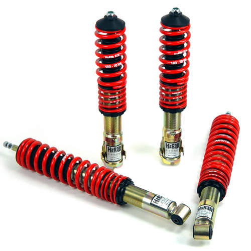 BMW F30 xDrive Monotube Coilover Kit - H&R, Front 15-40mm / Rear 25-55mm, Non-Adaptive
