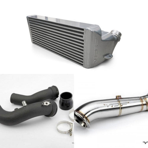 BMW N55 F-chassis Stage 2 kit: VRSF intercooler, charge pipe & downpipe (VRSF-10303010, VRSF-10301050, VRSF-10302010/11)