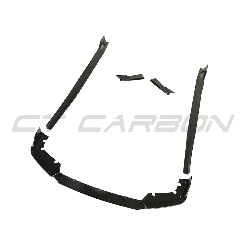 F95 BMW X5M Gloss Black CT Carbon Body Kit - Side Skirts & Front Splitter