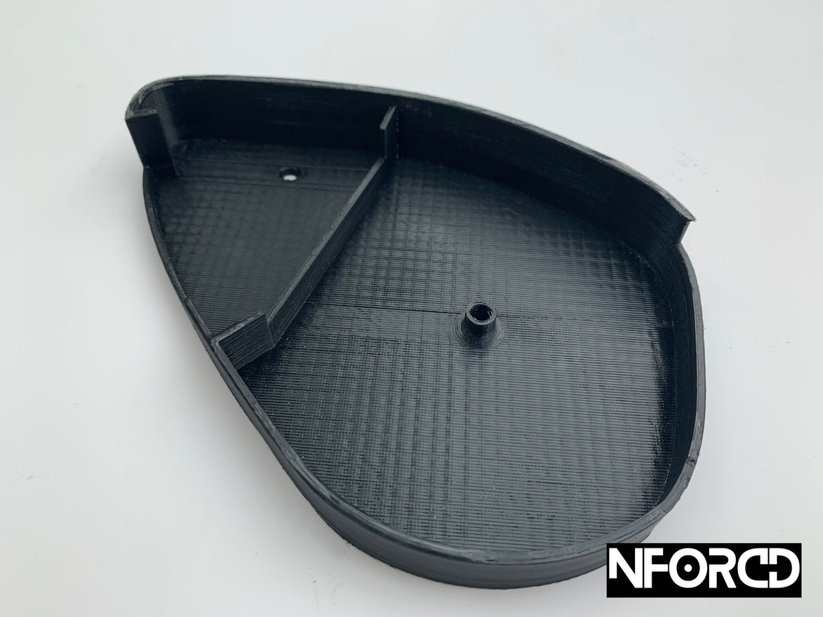 TVR Chimaera & Griffith Seat Adjuster Hinge Cover Pair, Matte Black