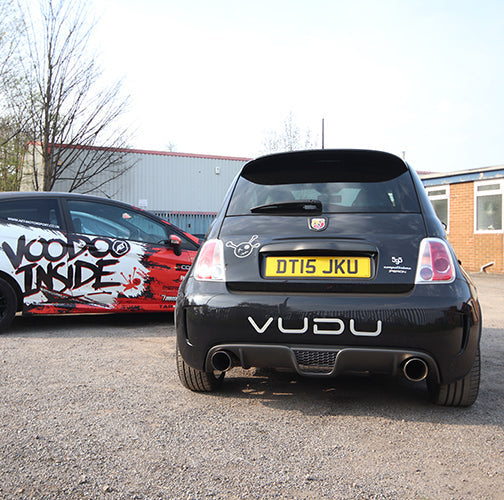 VUDU Large Decal 25 inch - Black or White