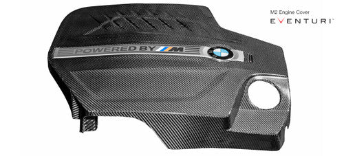 BMW M2 F87 N55 Eventuri prepreg carbon engine cover