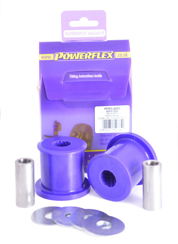 BMW E46, Z4 E85/E86, X3 E83 Rear Diff Front Bush Set PFR5-4625