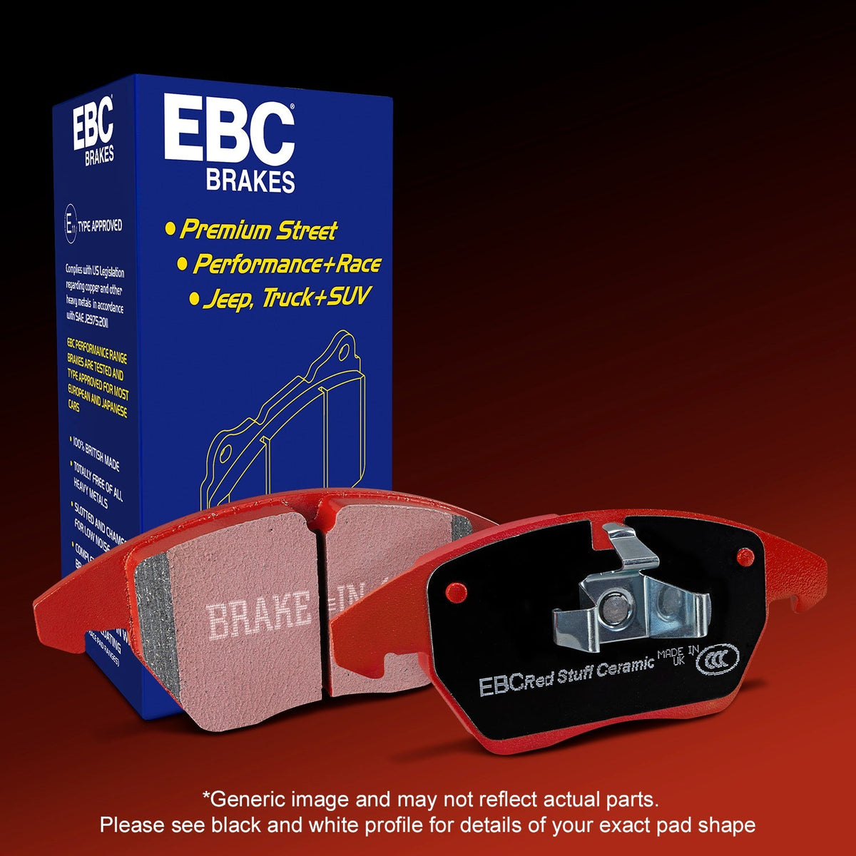 Best Aftermarket Brake Pads UK | EBC Redstuff 3000 Series DP32147C - Top Value Upgrade for Prestige Cars
