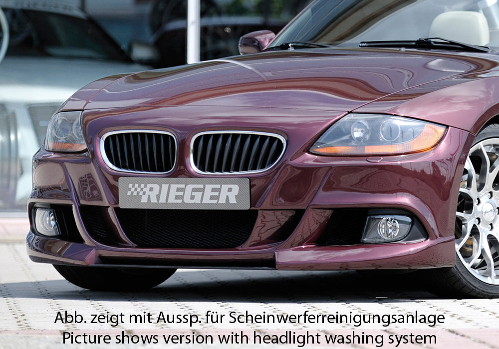 BMW Z4 E85 front bumper Rieger 00050500 - pre-facelift (2003-2005)