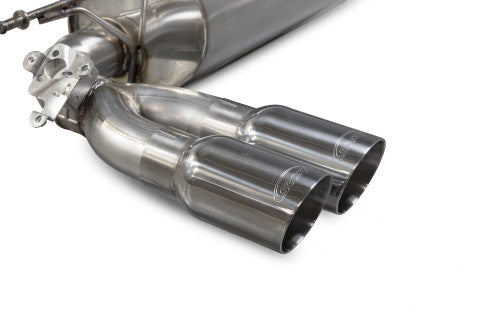 BMW 128ti F40 GPF-back exhaust, Scorpion SBM085, fast road & track day