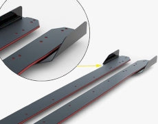 Ford Mustang GT Mk6 (2014-2017) Maxton Design Street PRO Side Skirts Diffusers + Flaps