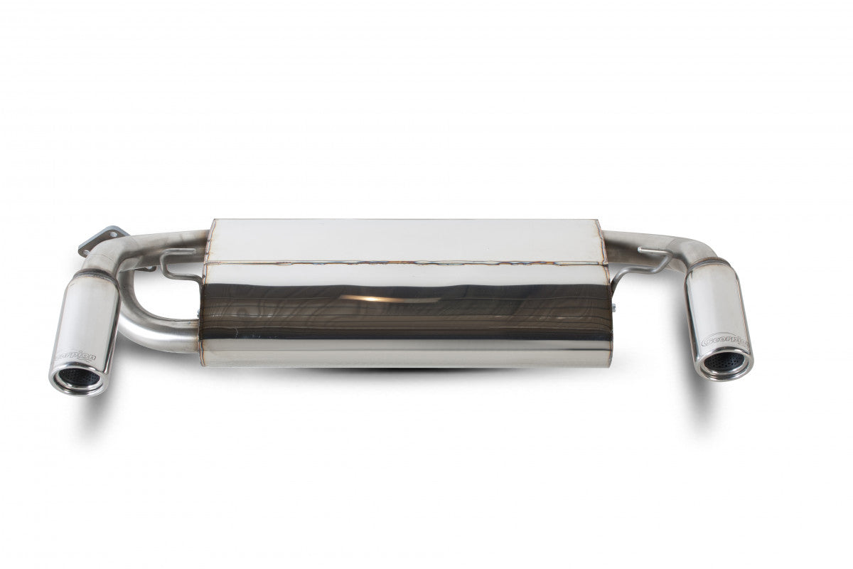 MG TF 2002-2005 rear silencer SRV021 - fast road or track day fit