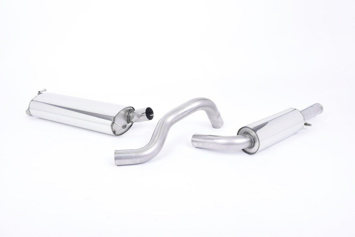 Audi A3 8L 1.9 TDI cat back exhaust - Milltek MSVW167REP, MSVW168, MSVW170