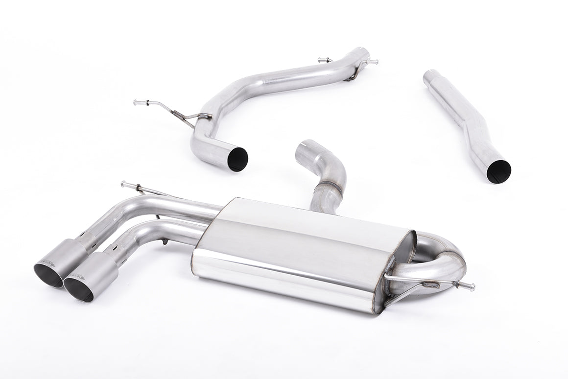 Audi A3 8P 2.0 TDI DPF back exhaust - Milltek Sport, MSVW321, MSVW259, MSVW333