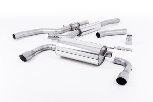 BMW F32 428i N20 Manual Milltek Cat-Back Exhaust SSXBM1019