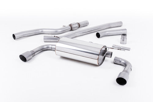 BMW F32 428i (N20, 2014-2020, manual) Milltek cat-back exhaust SSXBM1020