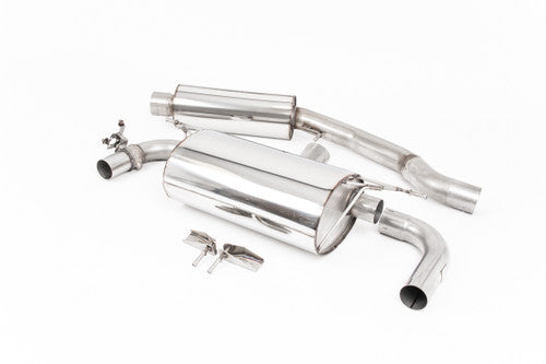 BMW M240i F22 LCI GPF-back exhaust, Milltek resonated cat-back, SSXBM1102
