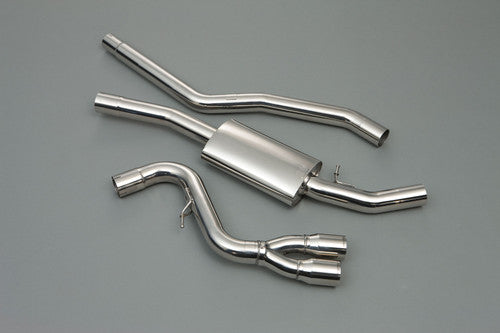 BMW 123d E81 cat-back exhaust, Milltek Sport T304 stainless steel