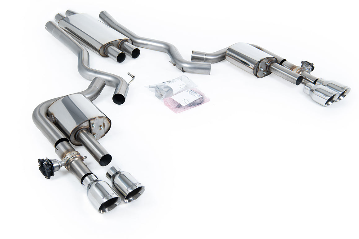 Ford Mustang S650 2.3 EcoBoost cat back exhaust, Milltek Sport