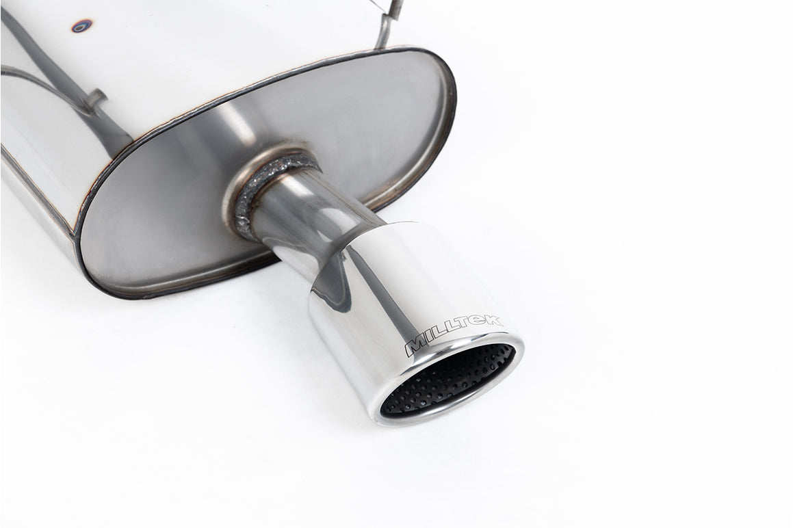 Mini R50 1.6i Milltek Sport full exhaust system, 54mm, 90mm jet tip