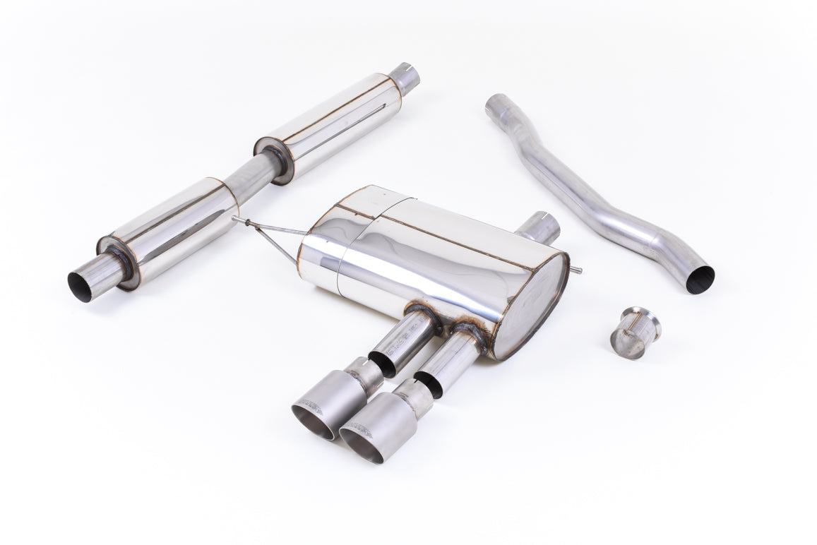 Mini F56 Cooper S 2.0 Turbo Milltek Sport Twin 90mm Exhaust